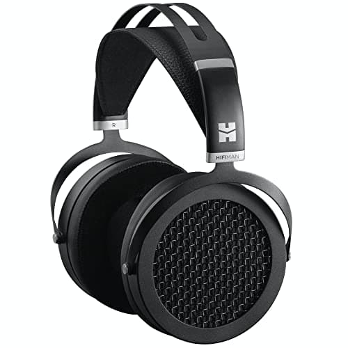 HIFIMAN SUNDARA Over-Ear Open-Back Planar Magnetic Hi-FI Headphones with 3.5mm Connectors & Updated Earpads, Great Value, Comfortable Fit, 2020 Version-Black