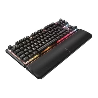 Corsair K70 PRO TKL RGB Clavier Gaming Filaire Magnétique-Mécanique - Commutateurs Réglables MGX Hyperdrive Pré-Lubrifiés - Mode Déclenchement Rapide - 8000Hz Hyper-Polling - QWERTY UK - Noir