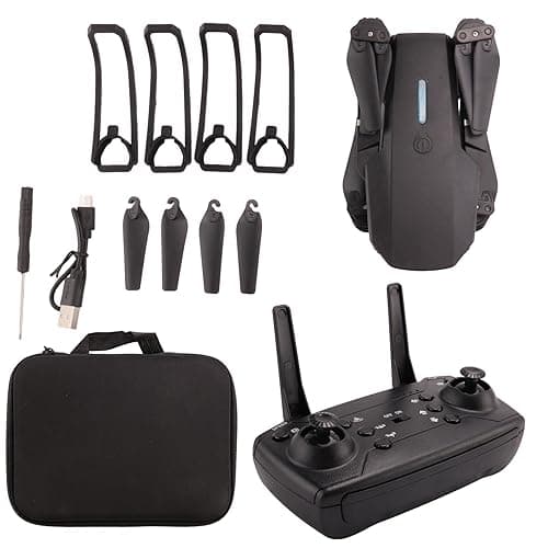 Loufy Pro Drone 4K HD CaméRa Drone Pliable Hauteur Fixe TéLéCommande Pro Wifi Drone Cadeau une CaméRa 1 Batterie, 500385100A1