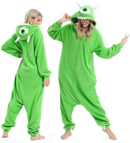 shelovely Combinaison Pyjamas Onesies Unisexe Adulte Animal Cosplay Deguisement Kigurumi Halloween Costume Femme Homme