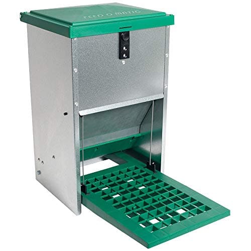 Mangeoire automatique feedomatic 8 kg avec plaque TRITT pour Doublure 8 kg, volaille Distributeur de nourriture pour poules trog, Mangeoire