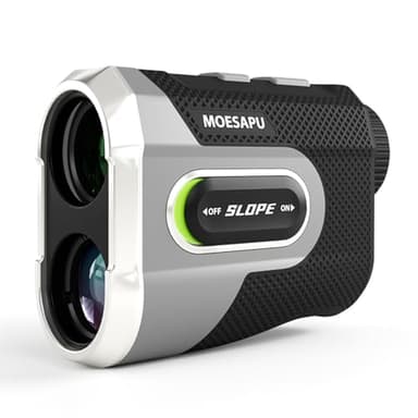 Télémètre de golf avec interrupteur d'inclinaison, vibration Flag Lock, mode brumisateur de distance, rechargeable magnétique