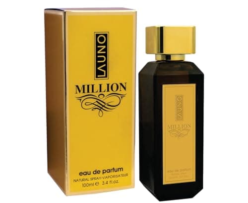 SAPPHIRE'S CHOICE Million Parfum pour Homme | La Uno Million Men Spray Edp Eau De Parfum 100ml | Parfum arabe rose, ambre et musc | Spray de parfum Million Men fabriqué aux Émirats arabes unis par le