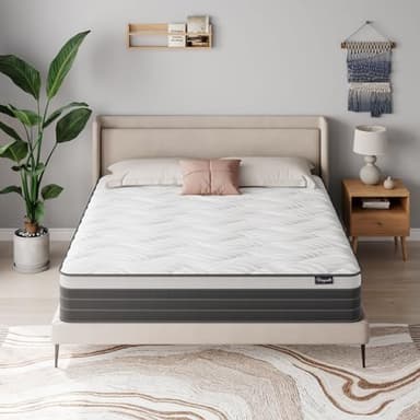 Vesgantti Matelas 80 * 200,Épaisseur 26cm,Original Matelas,Technologie Hybrid,Ressorts Ensachés Indépendant en Mousse Gel à Mémoire de Forme,Multicouches Extra Confort 7 Zones,Oeko-tex