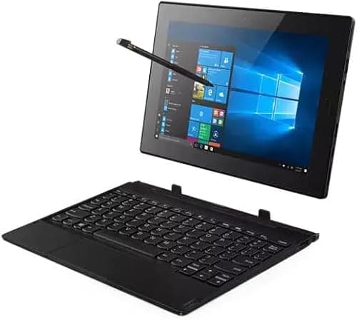 2018 Lenovo Tablet 10 avec Intel Celeron N4100 (10.1-pouces, 8 Go RAM, 128 Go SSD) (QWERTY Anglais) (Reconditionné)
