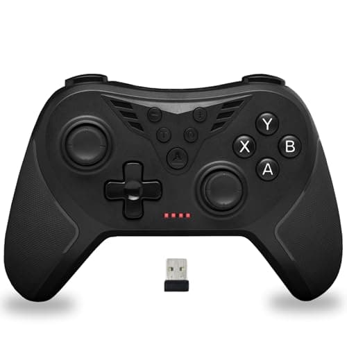 The G-Lab - K-Pad Helium WL- Manette PC sans fil Rechargeable - 2.4 Ghz, Vibrations Ajustables, 12 boutons, 4 gâchettes (2 personnalisables), Mode Turbo, Macros,Manette PC gamer (Windows 10,11) & PS3