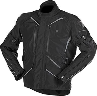 VQuattro Hurry Veste textile de moto (Black,XXL)