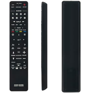 RAV572 ZZ47580,RAV577 VDQ4050 Télécommande remplacée Convient pour Yamaha RX-A4A RXA4A RX-A1080 RX-A2080 RX-A2A RX-A6A RX-A8A Audio Receiver