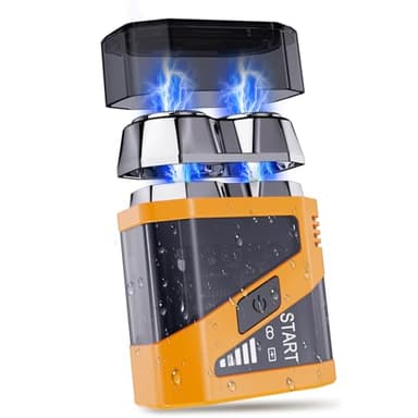 Mini Rasoir Shaver Electriques Hommes: IPX7 Étanche Wet & Dry Lavable Rasoirs électrique - Mini Portable Electrique Shaver - USB-C Rechargeable et Sans Fil Rasoir pour Homme, Femmes, Voyage