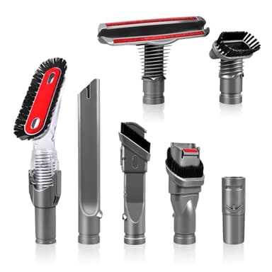 KEEPOW Brosses de Rechange Accessoires de Lot de 7 pour Aspirateur Dyson DC24 DC25 DC33 DC35 DC39 ack-dc40 DC44 DC45 DC48 DC58 DC59 DC62 DC65 V6 Animaux Angefasst Aspirateur à Main