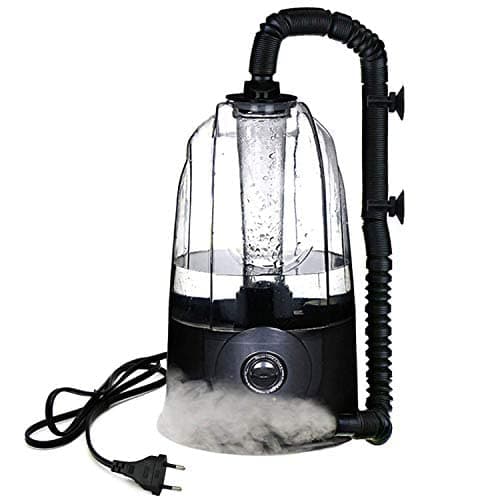 Coospider Reptile Fogger Humidificateur pour terrarium Machine à fumée Mister Réservoir 3 litres 380 L/h Fog à haut volume Idéal pour une variété de reptiles/amphibiens/herps