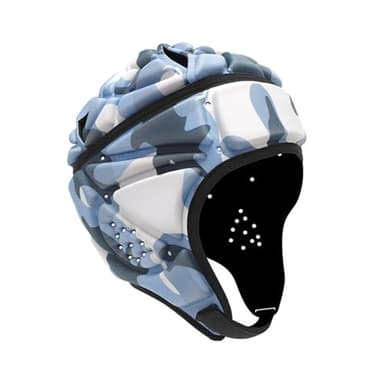 Casque de Rugby Adulte Casque de Protection Rembourré en Mousse pour Hockey Football Patinage à roulettes