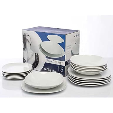 Tognana Service de 18 pièces Splendor Blanc