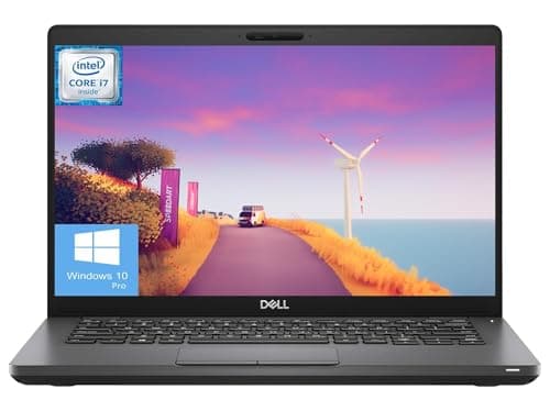 Dell Latitude 5401, 14" FHD (1920 x 1080), Core i7-9850, 16 Go de RAM, SSD de 512 Go, Windows 10 Pro, Clavier US (reconditionné)