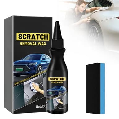 Efface Rayure Voiture, Car Scratch Remover, Polish Voiture Efface Rayure Profonde Voiture, Modèle Crème de réparation de Rayures de Voiture, Efface Rayures Anti-Rayures Pâte Réparation (1 Pièce)