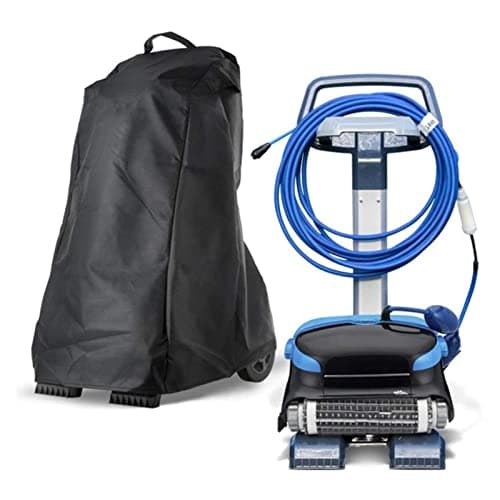 Housse De Protection Pour Nettoyeur De Piscine, Housse Pour Robot Dolphin Avec Poignée Et Cordon De Serrage, Compatible Avec DOLPHlN Et La Plupart Des Marques De Robots De Piscine 210D/420D Oxford