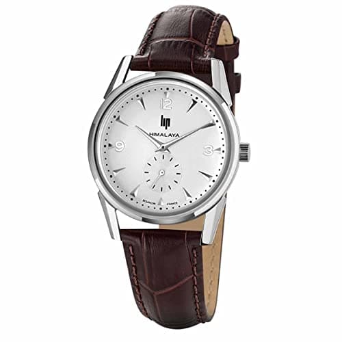 Montre Lip Himalaya en Cuir Marron Etanche
