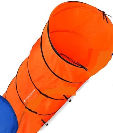 PfotenWunder® Tunnel d'agilité professionnel - Longueur : 3 m - Taille XXL - Pour l'entraînement des chiens de petite et grande taille