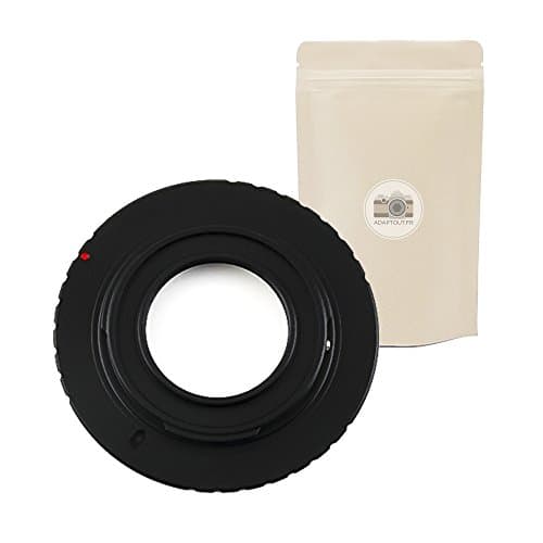 C-Mount M4/3 ∞ Bague D'ADAPTATION Objectif C Mount Monture C vers BOITIER M4/3 Micro 4:3 Adaptateur 100% Métal Infini Conservée