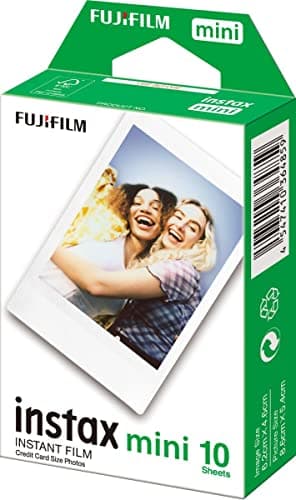 instax 16386004 Fujifilm - Films Mini - Blanc - 86 x 54 mm - Monopack 10 Films