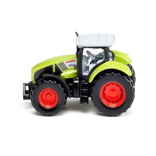 siku 1030, Tracteur Claas Axion 950, métal/plastique, vert, incl, attelage de remorque, Roues avec pneus caoutchoutés