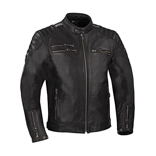Segura Ventura Veste en cuir de moto Noir M