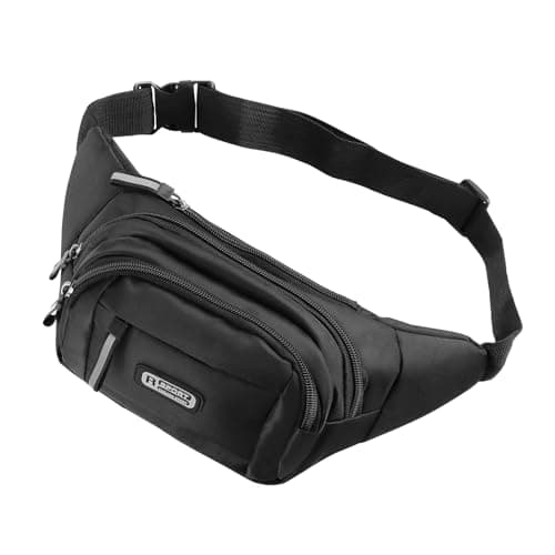 Sac Banane Sacoche Bandoulière Femme Homme Sac de Ceinture Multifonctionnel pour Loisir,Étanche Unisexe Petite Sacoche Banane de Sport Ceinture allongée pour Randonnée Cyclisme Balade Ville Vacances