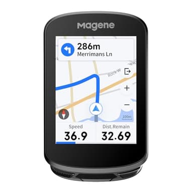 Magene C506 GPS Compteurs Vélo sans Fil, Navigation par Carte, Écran Couleur Tactile, Entraînement Cycliste, Rappels Intelligents, WiFi&Bluetooth, IPX7