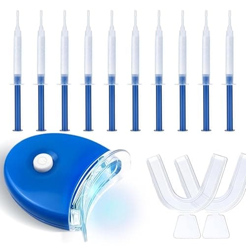 Kit de blanchiment dentaire, Kit de Blanchiment des Dents à domicile, Gel de Blanchiment Efficace, Portable & Facile à Utiliser Teeth Whitening pour un Sourire Plus Blanc