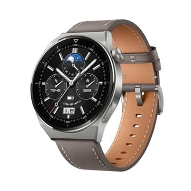 HUAWEI Watch GT 3 Pro 46mm Montres Connectées avec ECG,Suivi de la santé en continu, Jusqu'à 14 Jours d'autonomie, Charge sans Fil,/GPS/Bluetooth 5.2/Charge sans Fil/Compatible avec iOS et Android