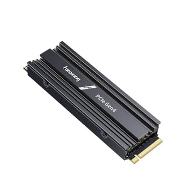 fanxiang 2To SSD NVMe M.2 PCIe Gen4x4 avec Dissipateur Thermique Jusqu'à 7100Mo/s en Lecture - SSD Interne 2 to Compatible avec PS5, PC, Ordinateur Portable pour Les Gamers et Professionnels - S880E