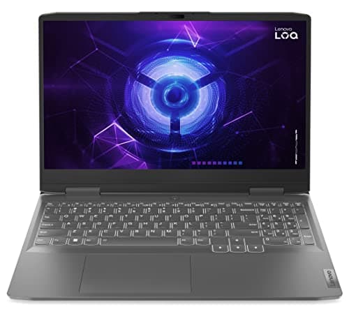 Lenovo LOQ 15IRH8 - Ordinateur Portable 15.6'' FHD 144Hz (Intel Core i7-13620H, RAM 16Go, SSD 512Go, NVIDIA RTX 4060 8Go, Windows 11 Home) Clavier rétroéclairé AZERTY Français - Gris