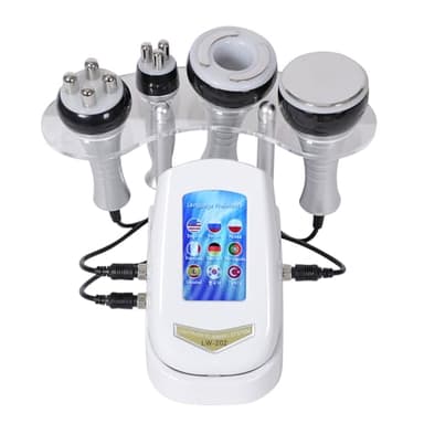 Lipocavitation Radiofrequence 4 en 1, 40K Machine Cavitation Sous Vide Ultrasonique, Corps Amincissant Machine,Machine De Beauté Du Visage, Pour Le Visage, Les Bras, l'abdomen (M)