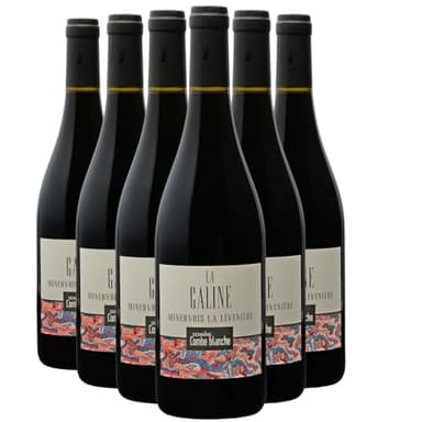 Minervois-La-Livinière La Galine - Rouge 2020 - Domaine Combe Blanche - Vin Rouge du Languedoc - Roussillon (6x75cl)