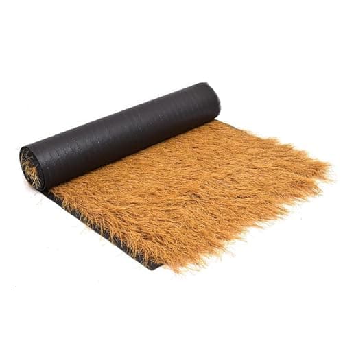 Toit De Paille Artificiel Chaume Tiki Bar Cabane Herbe Canard Bateau Stores Coureur Rouleaux Palapa Chaume Toiture pour Jardin Patio Parapluie Couvertures(Size:0.5 * 1m(1.6 * 3.2ft))