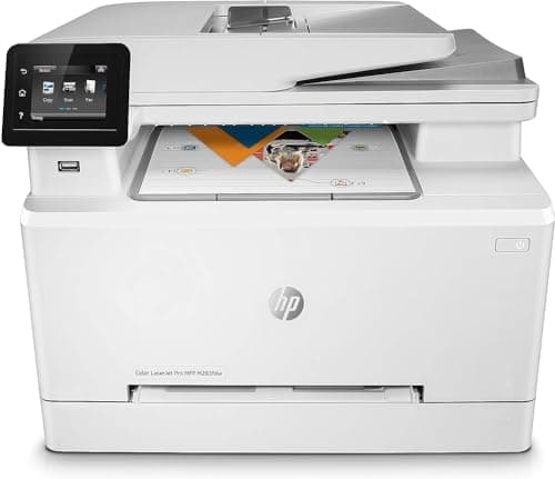 HP Color LaserJet Pro M283fdw Imprimante Laser tout en un couleur (Photocopie, Scan, Impression, Fax, Chargeur automatique de documents, Recto/Verso, Wifi)