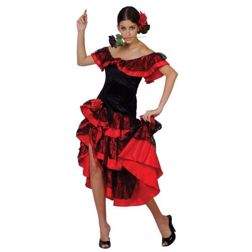 Wicked Costumes Déguisement Senorita Espagnol pour femme Taille XL (50-52)