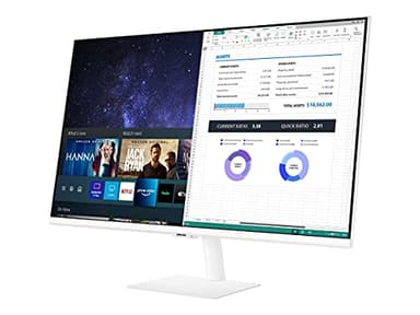 Samsung LS32AM501NUXEN 81,3 cm (32") 1920 x 1080 Pixels Full HD LCD Blanc