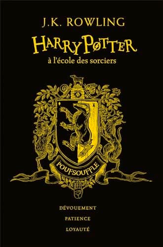 HARRY POTTER A L'ECOLE DES SORCIERS - EDITION 20 ANS POUFSOUFFLE