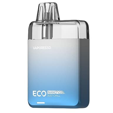 Original Vaporesso ECO Nano Pod Kit| 6ML MTL Starter Kit Built in 1000mAh Battery with 0.8ohm 1.2ohm ECO Nano Cartridge reach to 13000 Puffs No Nicotine No Liquid