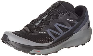 SALOMON Homme Sense Ride 4 Gore Tex Invisible Fit Chaussures de randonnée, Noir (Black Quiet Shade Black), 47 1/3 EU