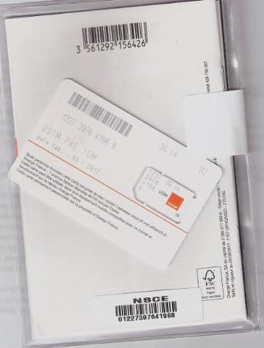 Carte Prépayée Orange (FR)