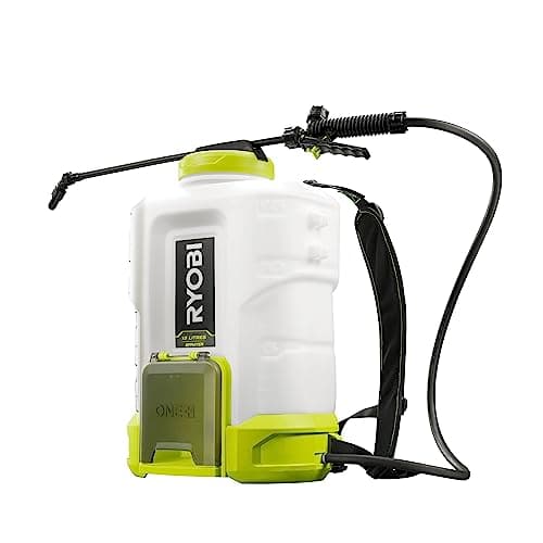 RYOBI - Pulvérisateur à Dos 18V One+ - jusqu'à 6,2 Bars - Harnais Confort et Sangles réglables - réservoir 15 L - (sans Batterie ni Chargeur) - RY18BPSB-0, Vert & Anthracite