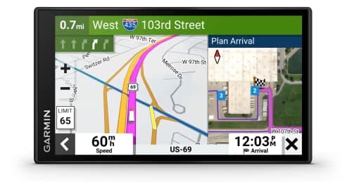 Garmin Dēzl LGV 610 – GPS Poids-Lourds, Noir