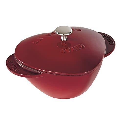 Staub Cocotte en forme de cœur Cerise 1,75 l