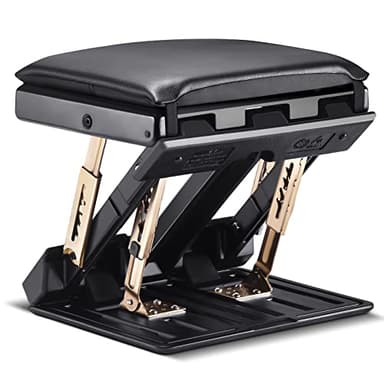 Repose Pied Bureau, Aomdom Réglable avec Fonction de Massage, Ergonomique avec Coussin Moelleux, Réglage de la Hauteur, Charge de 120 lbs, Convient pour Maison