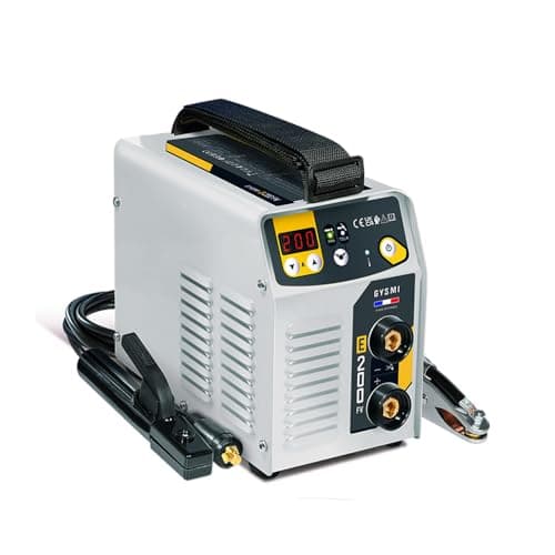 GYS, GYSMI E200FV, Poste à Souder à l'Électrode Enrobée 200A Monophasé 110-230V (MMA), TIG DC Lift, MMA Pulsé, Digital, Arc Force, Antisticking, Hot Start, Avec valise, Porte-électrode, Câble de masse