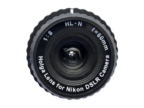 Holga HL-N Objectif pour appareil photo reflex numérique Nikon Noir