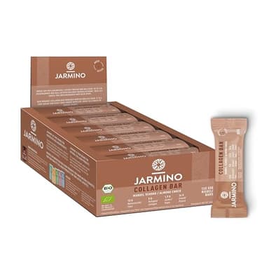 Barre de collagène | High Protein Bar Almond Chocolate 12x55g - Barre High Protein Low Sugar + sans huile de palme (Amande)