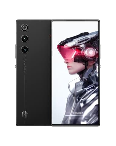 REDMAGIC 10 Air 120Hz Smartphone Gaming, 5G Android Téléphone Portable, 12GB RAM+256GB ROM, Snapdragon 8 Gen 3, 6.8" AMOLED Écran, FHD+, 50MP Caméra, 80W Chargeur, Dual-Sim, NFC Noir